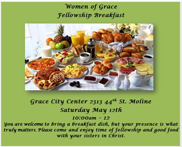 May Women of Grace Fellowship Breakfast