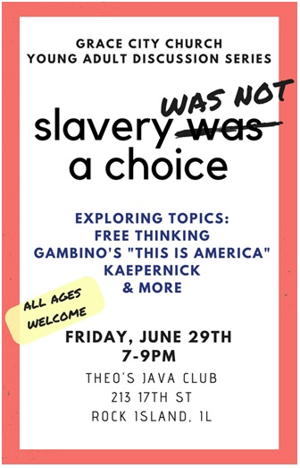 Young Adult Discussion Flyer